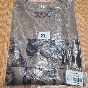 Taylor Swift The Eras Tour 2024 Taupe T-Shirt Size XL (NEW)